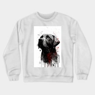 Labrador Retriever Portrait Crewneck Sweatshirt